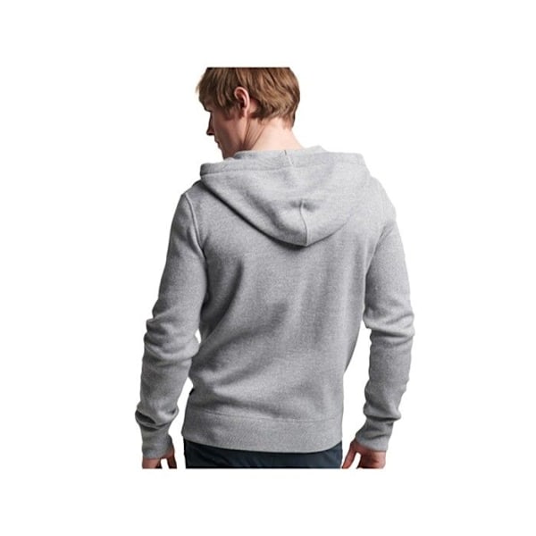 Sweat Superdry Herr Stil grå Bomull Grå S