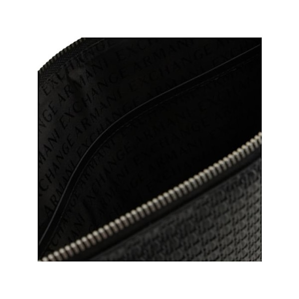 Dokumenttaske Armani Exchange Mænd Classic AX Sort Syntetisk Svart