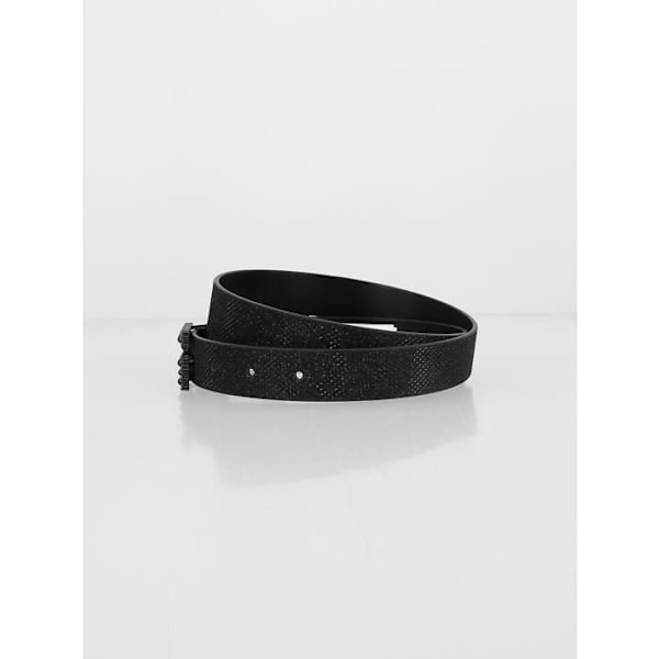 Guess-naisten musta strassnauha nahkaa Guld M