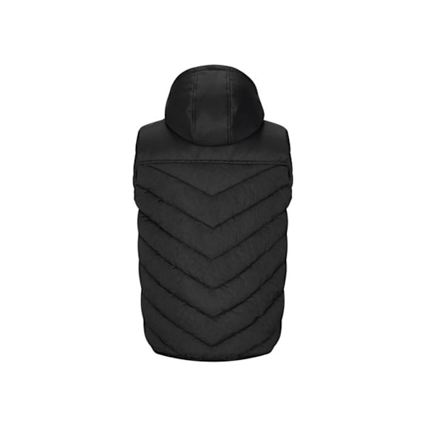 Svart ärmlös jacka herr CHET - KAPORAL - Polyester - Dragkedjestängning Svart S