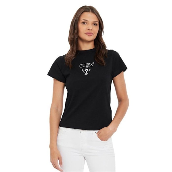 T-shirt-logotyp COLLETTE - Guess jeans. Svart XS