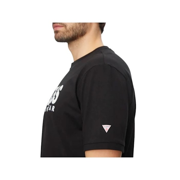TShirt MC 100% Bomull - Guess jeans Svart M
