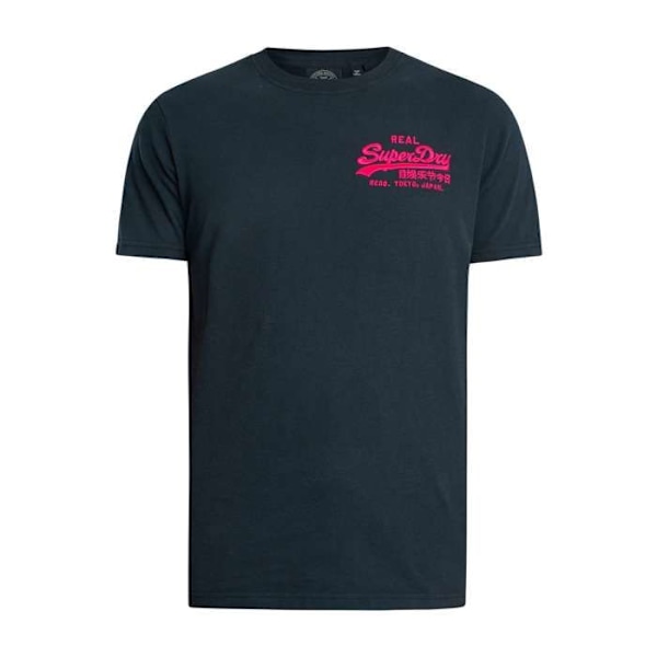 T-paita Superdry Vintage Logo Brodeerattu Rennot Miehet Marin - rosé XL