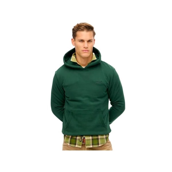 Sweat Superdry Man Essential Grön Bomull Grön jag