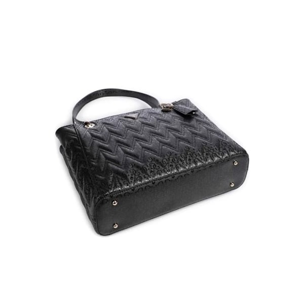 Skuldertaske - GUESS - Bessey Noel Tote - Sort - 36x26x10 cm - 100% polyurethan svart