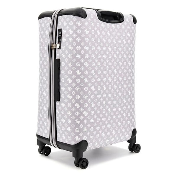 GUESS Valise grå vit för kvinnor - Wilder 28 IN 8-HJULARE Exp. L Lavendelgrå 294580 grå, vit