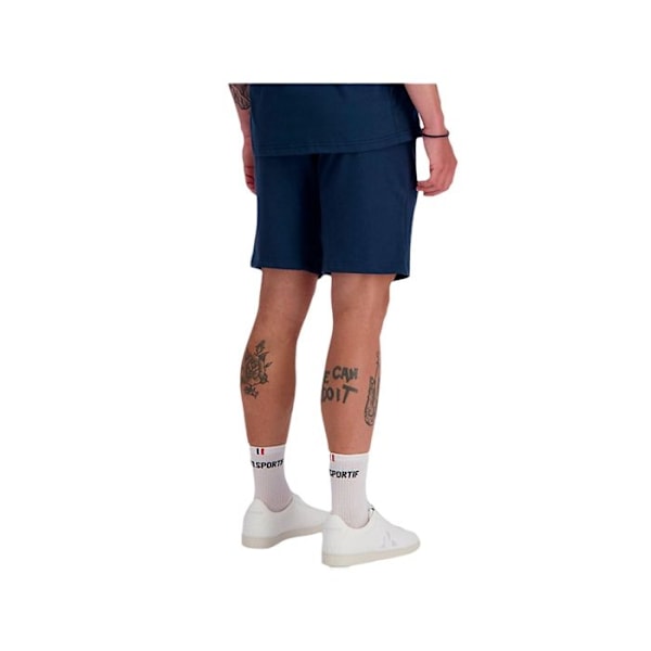 Kort Le Coq Sportif Man monochrom Blå Bomull Blå S