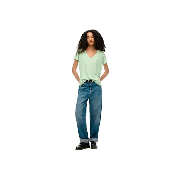 T-shirt Superdry Dame Oversize Grøn Bomuld Grön XS