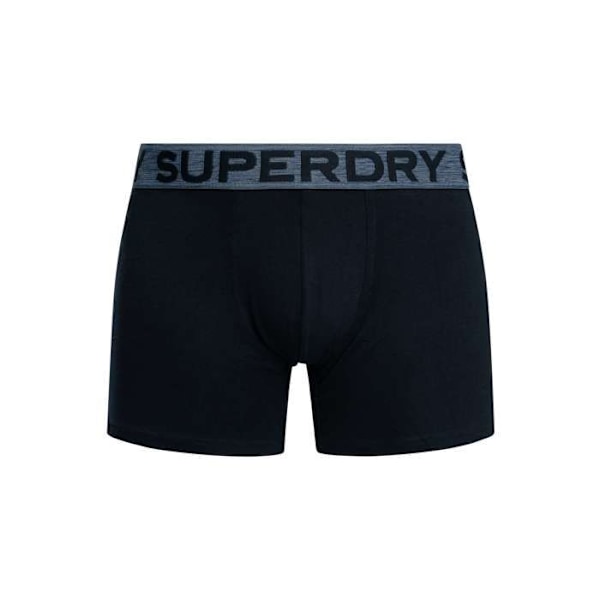 3 Pakkausta Luomupuuvillabokseja - Superdry Blå jag