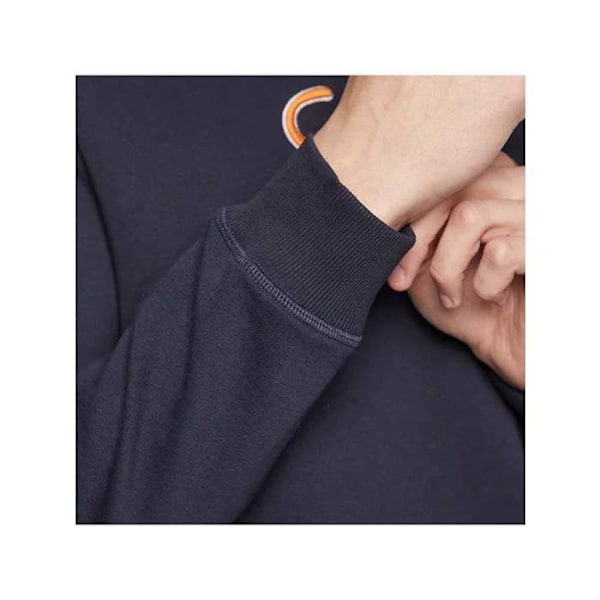 Sweatshirt med hætte Guess Beau - smart blå - L smart blå M