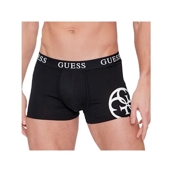 Tripack bokserit suurella logolla 4G - Guess jeans - Miehet Svart jag