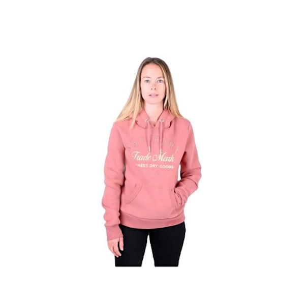 Sweat Superdry Dame Metallic Rose Bomuld - S