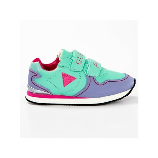 Basket Gues Fille Mini girl Vert Synthétique Grøn 21