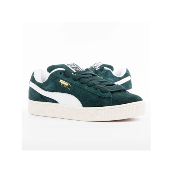 Puma Suede XL lasten fleecetossut grøn 38 1/2