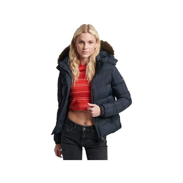 Doudoune Superdry Dame Classic vinter Sort Syntetisk Svart M