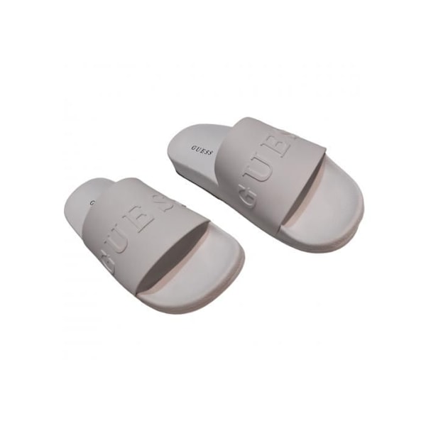 Mulettit PVC painetulla logolla - Guess jeans - Miehet hvid 42