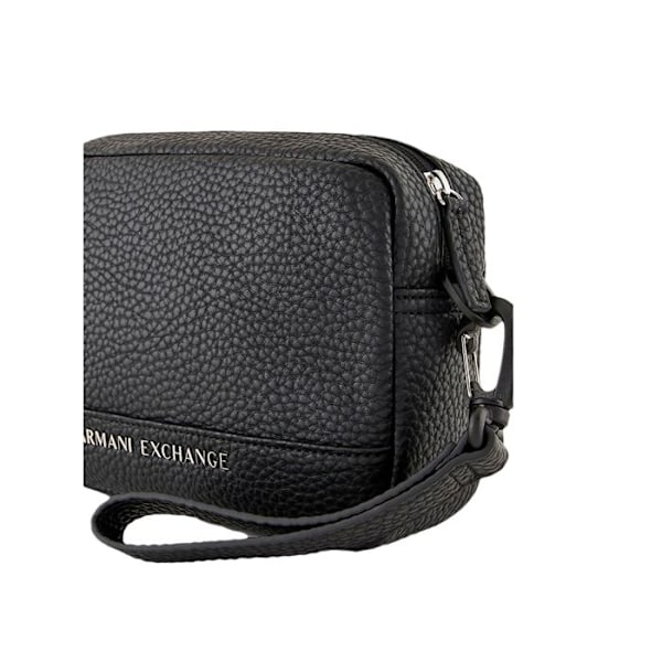 Trousse Armani Exchange Mand mænds Eagle Sort Polyurethan Svart