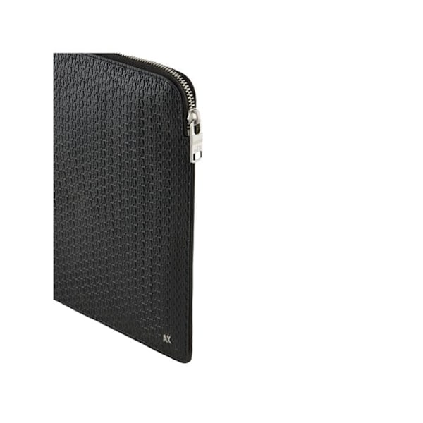 Dokumenttaske Armani Exchange Mænd Classic AX Sort Syntetisk Svart