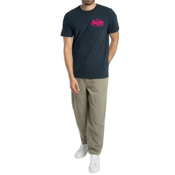 T-paita Superdry Vintage Logo Brodeerattu Rennot Miehet - M