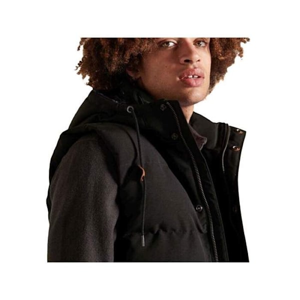 Doudoune - SUPERDRY - M5011146A 02A - Sort - Lynlås - Voksen Svart S