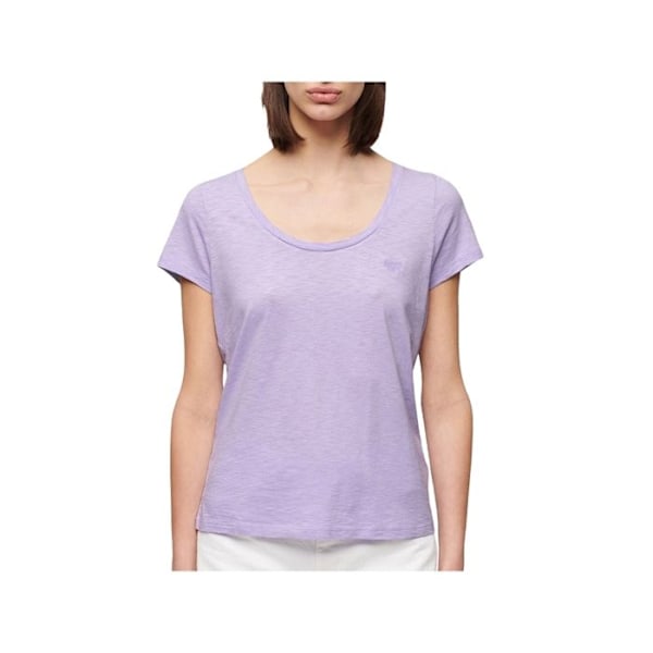 Superdry Naisten Scoop T-paita Ruusu Puuvilla Rosa S