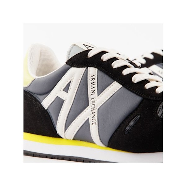 Basket Armani Exchange SNEAKER - Musta ja harmaa - Mies Sortgrå 44
