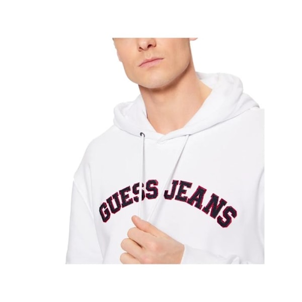 Sweat Guess Homme G force Hvid Cotton Vit jag