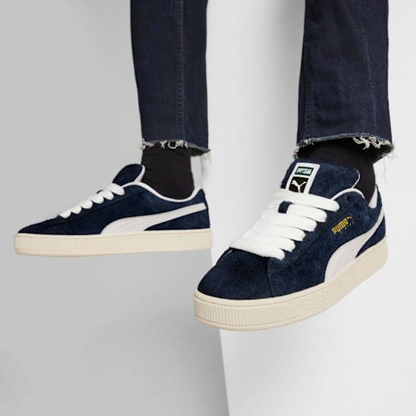 Kengät Puma Suede XL Hairy blå 40