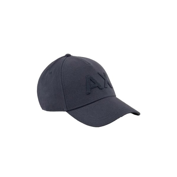 Armani Exchange Herre Maxi Logo Sort Bomuld Caps Svart Unik storlek