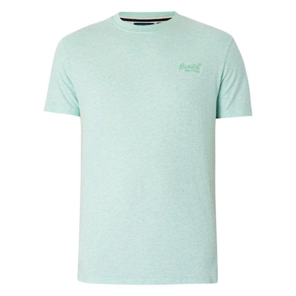 T-shirt Superdry Herr Essential Logo Grön Bomull Grön XXL