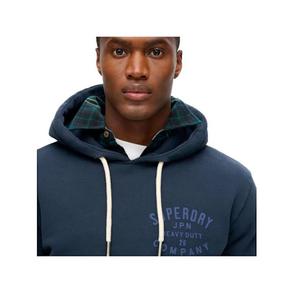 Superdry Miesten Machined Goods Työvaatteet Sininen Puuvilla Blå M