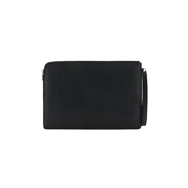 Dokumenttaske Armani Exchange Mænd Classic AX Sort Syntetisk Svart