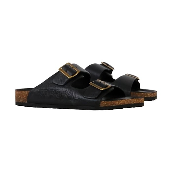 Mule Cuir Kaporal Jimmy - Musta - 43