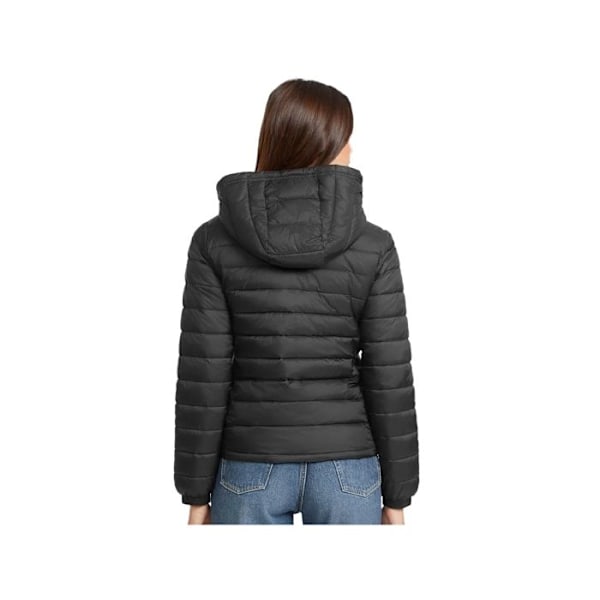 Doudoune Guess Dame Mini triangle Sort Polyester Svart XS