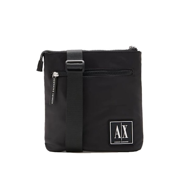 Sacoche Armani Exchange Man Monogram Svart Polyuretan Svart