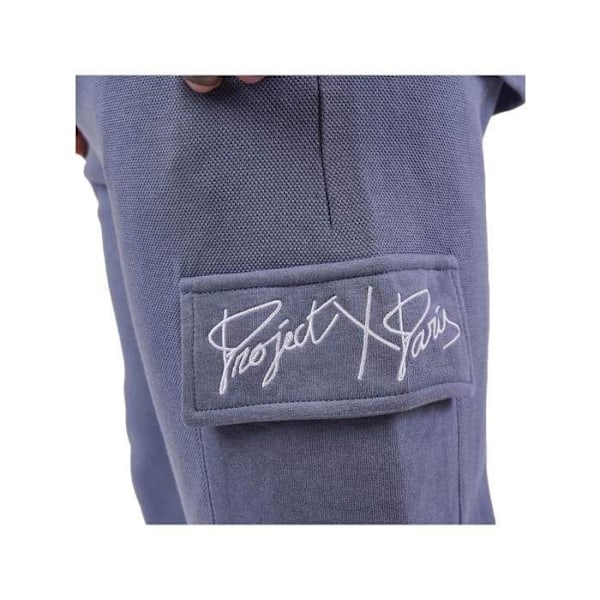 Joggingbyxor med fickor - PROJECT X PARIS - Herr - Blå - Fitness - 100%polyester Blå S