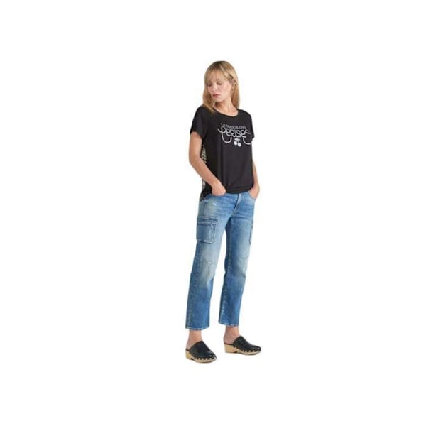 T-shirt dame Le Temps des cerises Domi - sort - XL Svart S