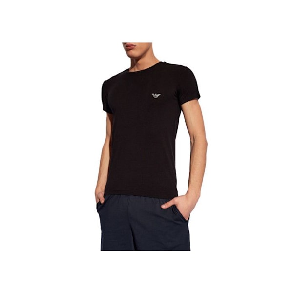 T-shirt Emporio Armani Herre GA luxe Sort Bomuld Svart M