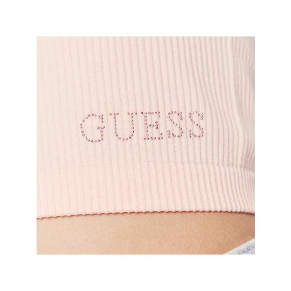 Guess Nais Logo klassinen Vaaleanpunainen Syntettinen Toppi Rosa XS