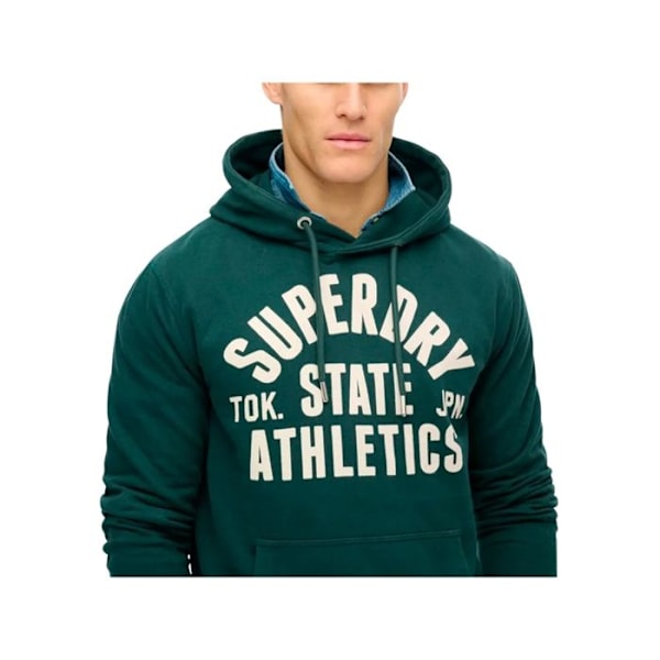 Hiki Superdry Miehet Urheilu Essentials Vihreä Puuvilla Grön XXL