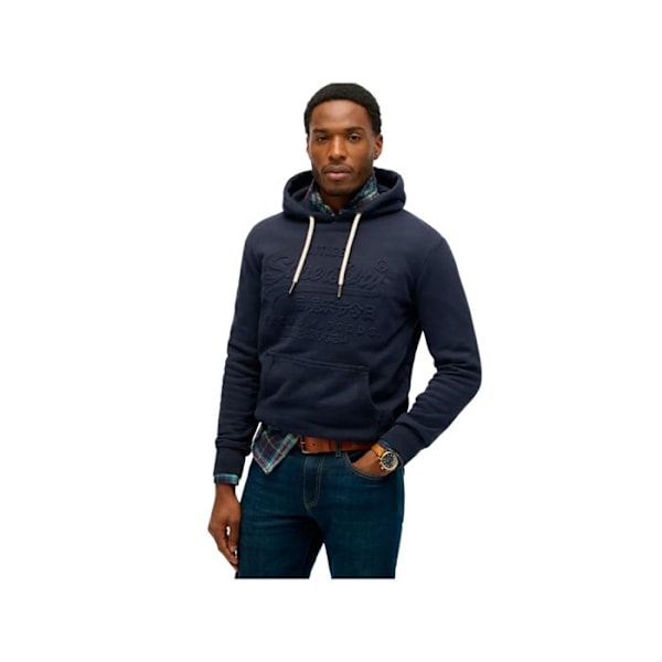 Hiki Superdry Mies Kohokuvioitu Vl Graafinen Sininen Puuvilla Blå M