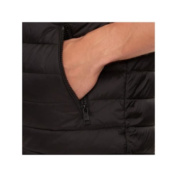 Doudoune utan ärm Guess Herr Mini triangel Svart Polyester - M