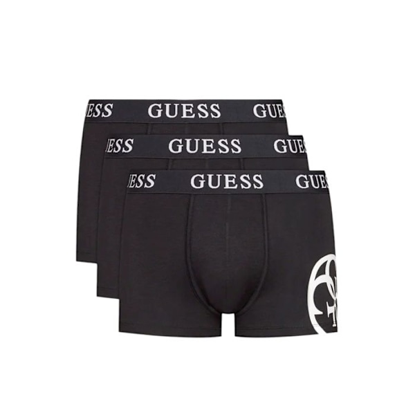 Tripack bokserit suurella logolla 4G - Guess jeans - Miehet Svart jag