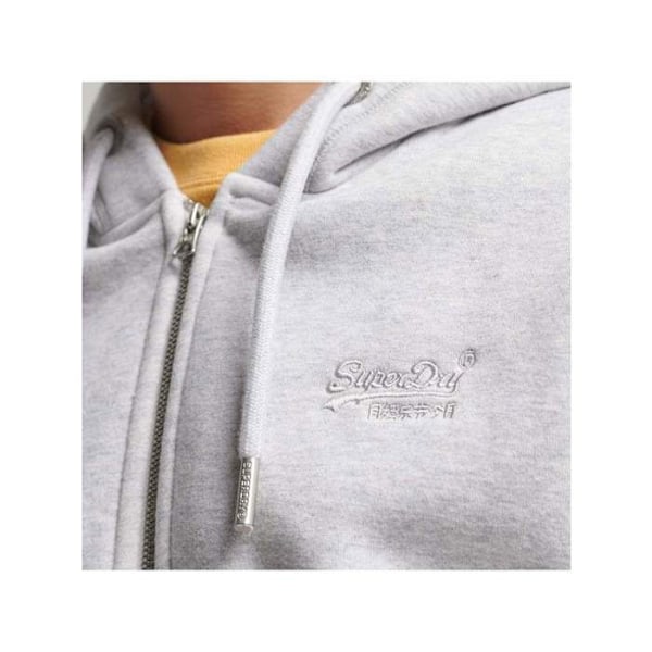 Sweat Superdry Herr Klassisk vintage Grå Bomull Grå XS