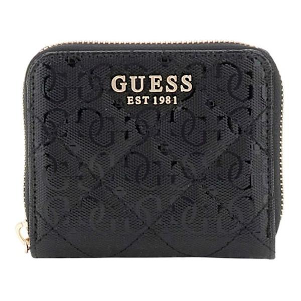 GUESS Naisten musta lompakko - Laurel SLG Pieni Vetoketjulla Lompakko S 290484 svart