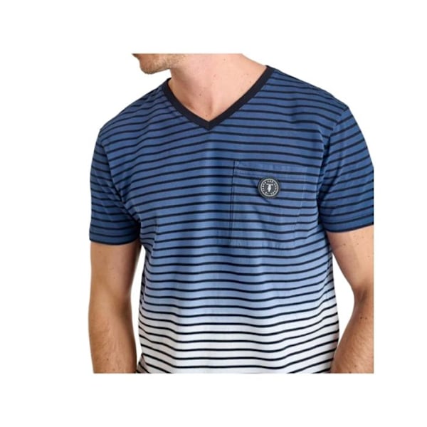 T-shirt Le Temps Des Cerises Mand Rusel Blå Bomuld Blå M