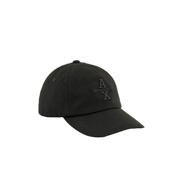 Casquette Armani Exchange Herre Baseball Sort Bomuld Svart Unik storlek