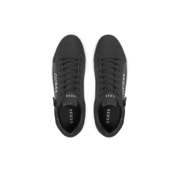 Baskets-logo vetoketju nahasta PU - Guess jeans. sort 41