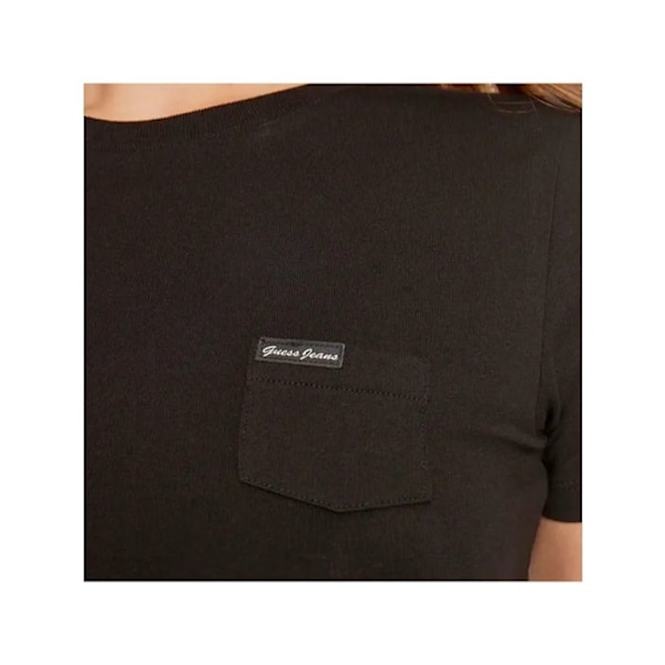 Guess Flower T-paita Naisille Musta Svart S