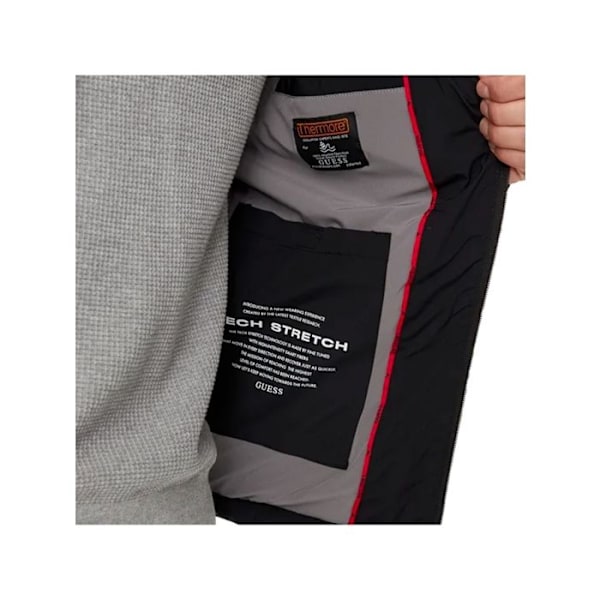 Guess Herrjacka Vadderad Svart Polyester Svart jag